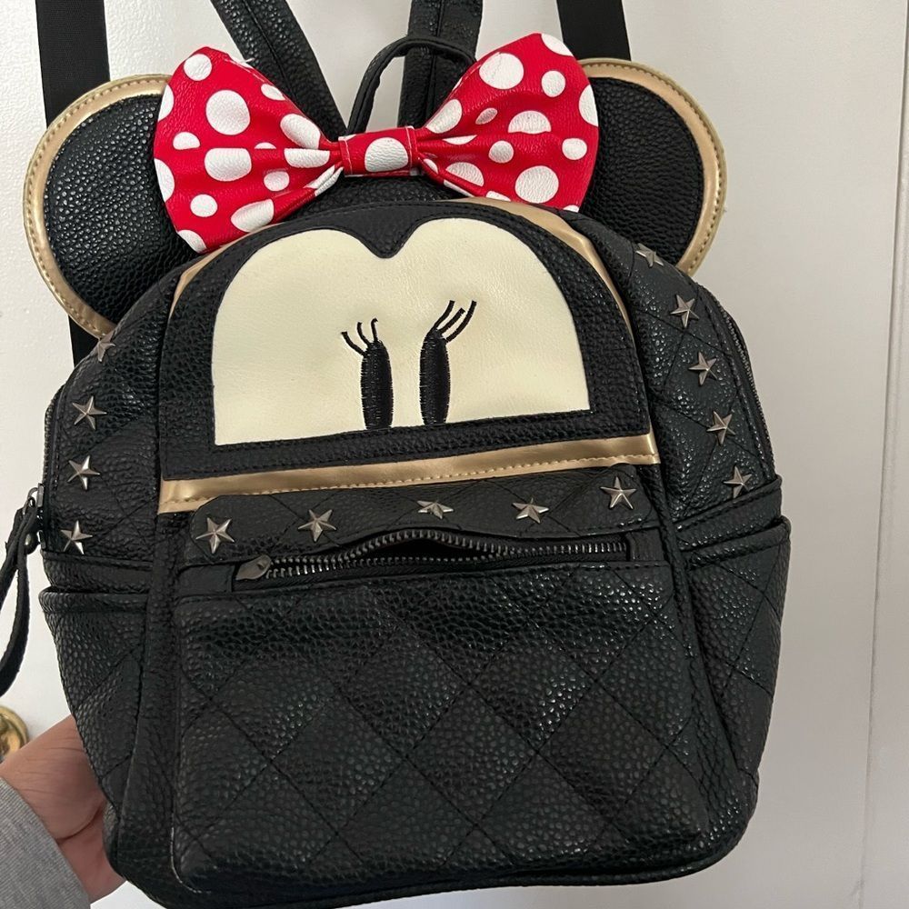 Minnie faux leather backpack